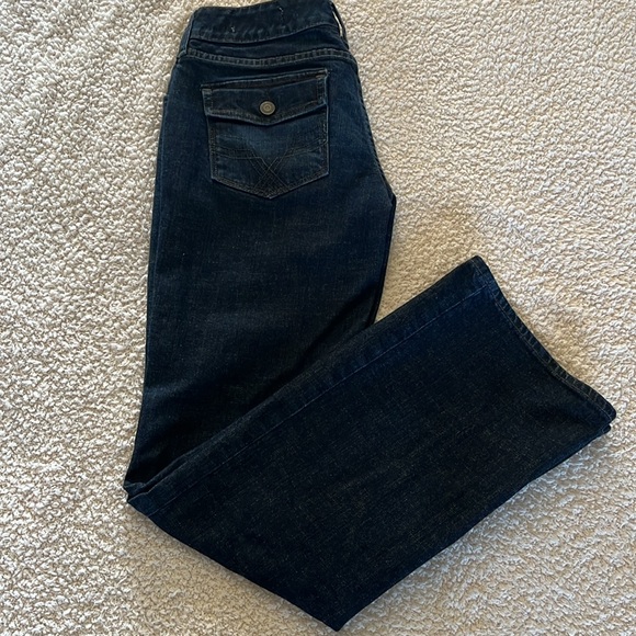 GAP Curvy Bootcut Stretch Jeans Womenβs Size 6 Long Color Atlantic Blue - Picture 2 of 5